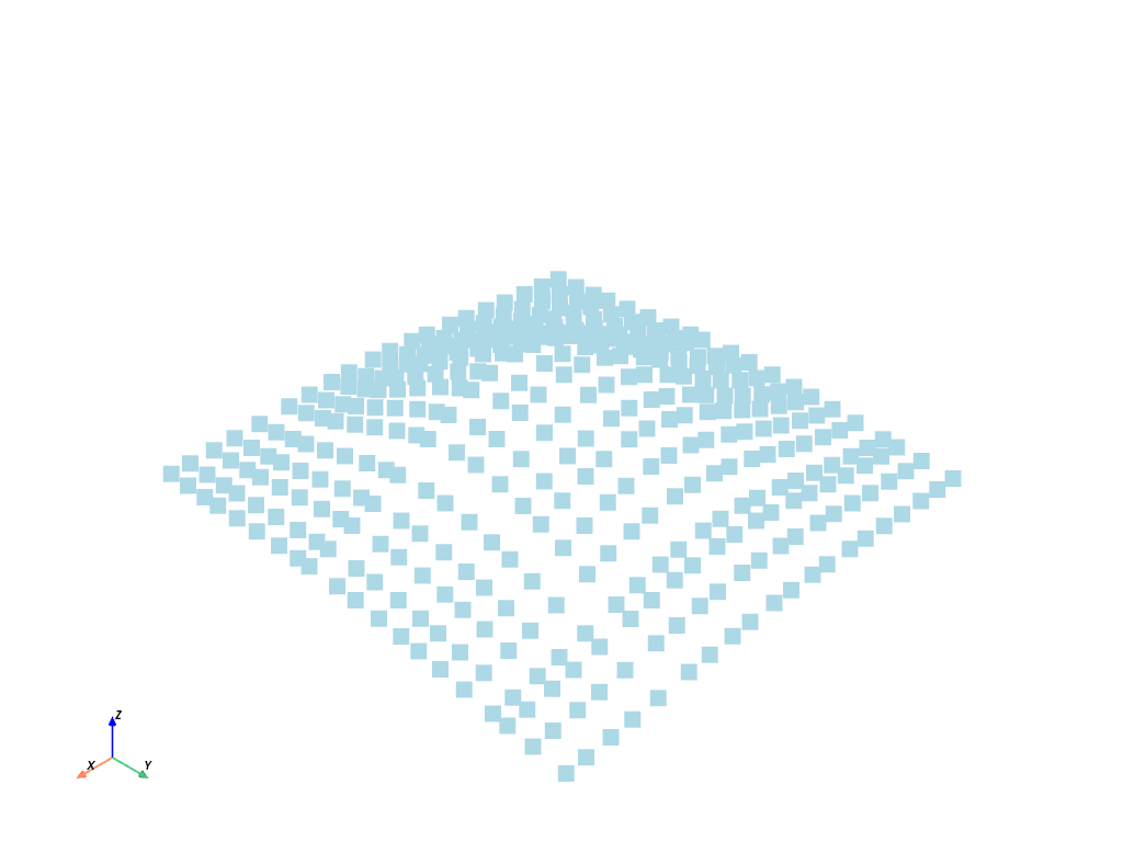 d create tri surface